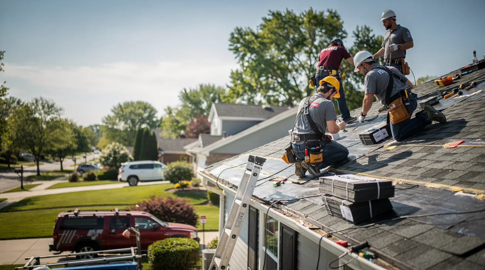 Roof Repair in Jacob, IL around you